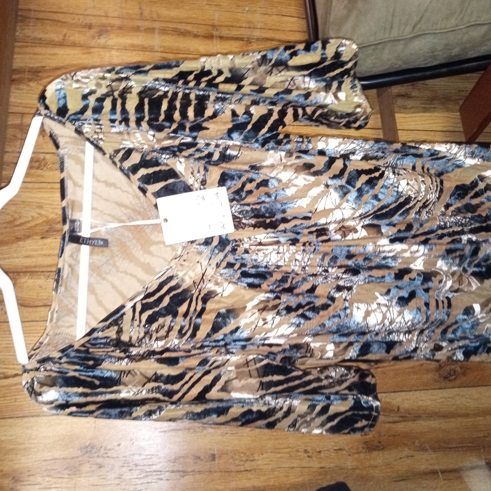 Luxe Animal Print Top